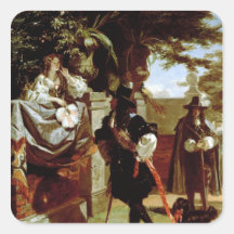 Charles II  and Nell Gwynne Stickers