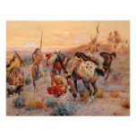 Charles M. Russell's First Wagon Tracks (1908) Announcement
