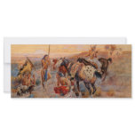 Charles M. Russell's First Wagon Tracks (1908) rack cards