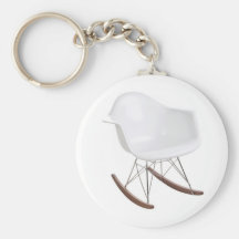 Charles & Ray Eames Shell Eiffel Rocking Chair Key Chains