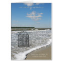 Charleston Beach and Historic Images Folded Card