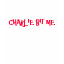 CHARLiE BiT ME t-shirts