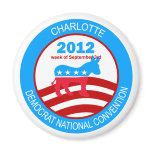 Charlotte 2012 Democrat Convention magnets