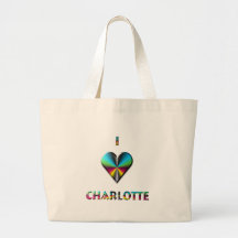 Charlotte  -- Blue Green & Burgundy Tote Bag