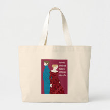 Charlotte Bronte "Jane Eyre" gift with quote Canvas Bags