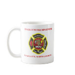 Charlotte Fire Department Station No. 20 Mugs