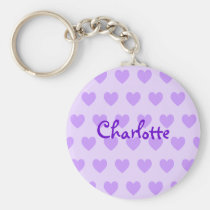 Charlotte in Purple keychains