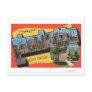 Charlotte, North Carolina - Large Letter Scenes Post Card