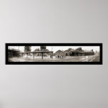 Charlottesville Train Photo 1915 Poster