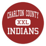 Charlton County - Indians - High - Folkston stickers