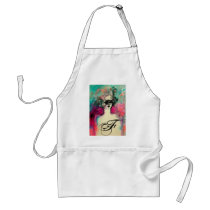 CHARM MONOGRAM APRONS