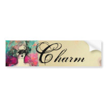 CHARM MONOGRAM BUMPER STICKER