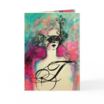 CHARM MONOGRAM GREETING CARD