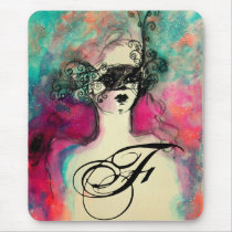 CHARM MONOGRAM MOUSEMAT