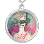 CHARM MONOGRAM NECKLACE