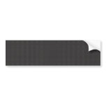Charming black flowers with long heart on dark blu bumper stickers