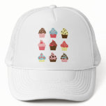 Charming Cupcakes Mesh Hats