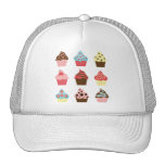Charming Cupcakes Mesh Hats