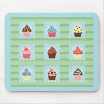 Charming Cupcakes Mousepads