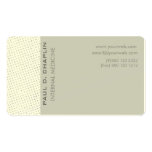 Charming Cutting Edge Soft Pale Colours Business Card