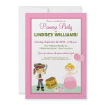 Charming Princess & Pirate Party Invitation