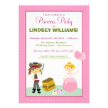 Charming Princess & Pirate Party Invitation