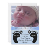 Charming & Unique Baby Birth Announcement invitations