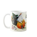 Charming Vintage Halloween Mug