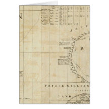 Chart containing part of the Icy Sea Card