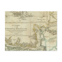 Chart Of The Straits Of Magellan