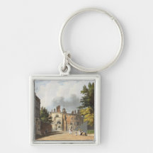 Charter House from the Square, from 'History of Ch Keychains