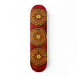 Chartres Labyrinth Fire Skateboard