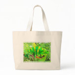 Chartreuse Chameleon Camouflaged Canvas Bag