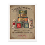 Chase & Sanborn's Tea postcards