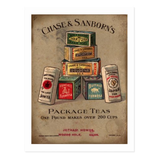 Chase & Sanborn's Tea Postcards