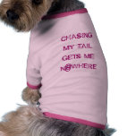 CHASING MY TAIL DOGGIE TEE SHIRT