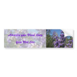 Chaste Tree Purple Flowers bumper stickers