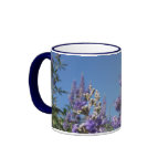 Chaste Tree Purple Flowers mugs
