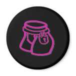 Chastity magnets