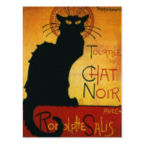 Chat Noir - Black Cat postcards
