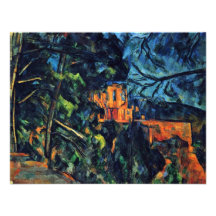 Château Noir By Paul Cézanne (Best Quality) Custom Invite