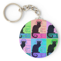 Chats Noir Keychain