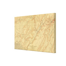 Chattanooga Campaign Stretched Canvas Prints