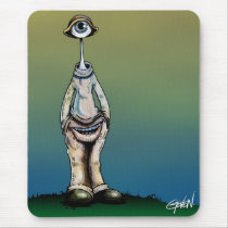 Chatty Pants Mouse Pads
