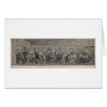Chaucer's Canterbury Pilgrims (1219) Greeting Cards
