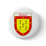 Chavez Coat of Arms/Family Crest buttons