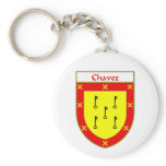 Chavez Coat of Arms/Family Crest keychains