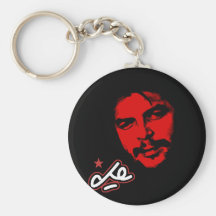 Che Guevara Red face customisable Key Chains