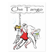 Che Tango in Paris Post Card