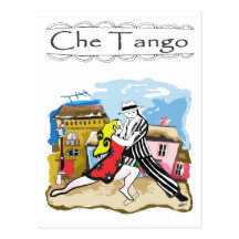 Che Tango in the Arrabal Post Card